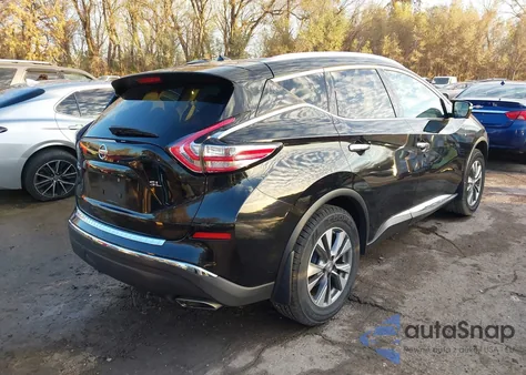 2015 Nissan Murano Sl из США, поврежденный, VIN 5N1AZ2MG8FN202802